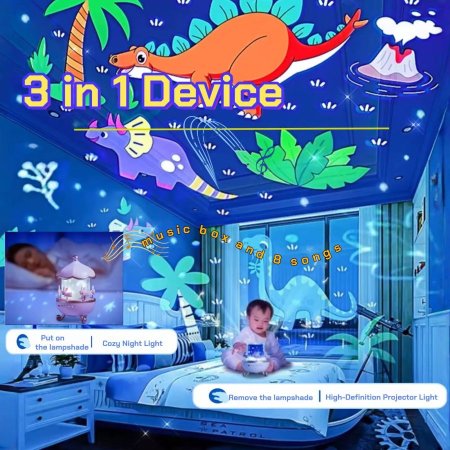 بروجكتر الأرنب الدوار 🎥