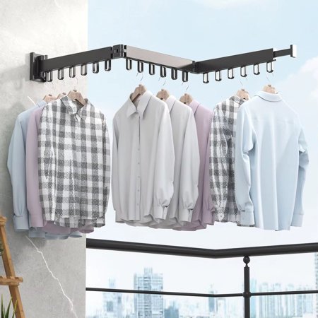 منشر الغسيل الجداري المتحرك 🥇