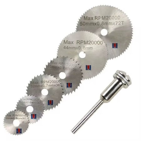 نصلات قص خشب 7 قطع