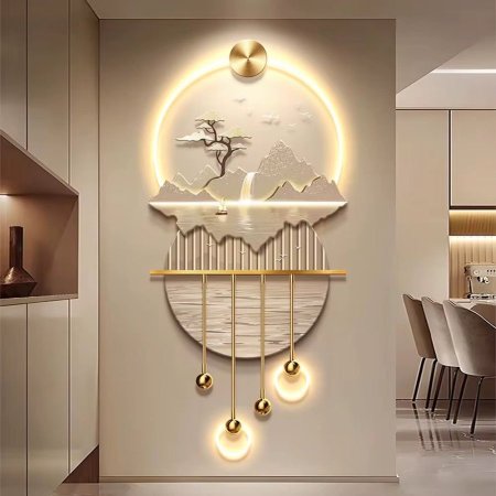 لوحة "سكينة الرمال" المضيئة (3D) HS - 066