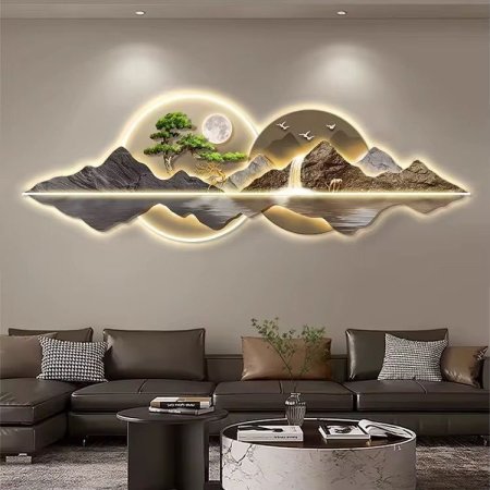 لوحة "همس الشلال" المضيئة (3D) HS - 061